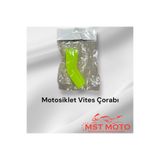 monero Motosiklet Vites Çorabı Neon Sarı