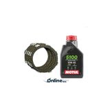 monero Tvs Roider 125 Debriyaj Balata Yağ Set Motul 5100 Obdb033