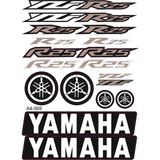 Monero Yamaha Yzf R25 Sticker Yazı Seti Beyaz