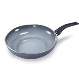 Moneta Aria Finegres Wok Tavası 28 cm, Alüminyum, Gri