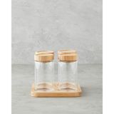 Monetta Cam 5 Parça Baharatlık 400 ml Natural