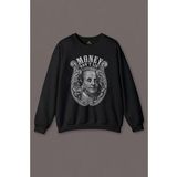 Money Dont Lie Keep It 100 Dollars USD Money Baskılı Sweatshirt