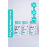 Moni Vitamins 3'lü Moni Daylong Magnesium Magnezyum Bisglisinat, Magnezyum Sitrat, B6 Vitamini, Piperin 60 Vegan K - 3 Kutu