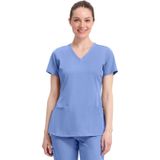 Monica HHE2500 – Rebecca HHE9560 Kadın Cerrahi Takım (Healing Hands Ürünlerinden Oluşturulmuş Set) (Açık Mavi, M)