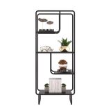 Monica Metal Kitaplık, Siyah