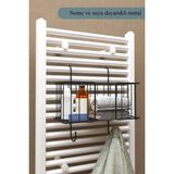 Moniev Asılabilir Havlupan Düzenleyici Havluluk Banyo Düzenleyici Havlu Kurutma Sepeti Havlupan Askısı