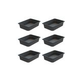 Moniev Kids Montessori Oyuncak Dolabı Kutusu Saklama Kutusu 41X30.5X10 Çocuklar İçin Aktivite Kutusu 6 Adet