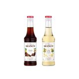 Monin 2x250 ml Çikolata ve Beyaz Çikolata Şurubu Seti