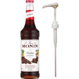 Monin Çikolata Şurubu 700 ml + Şurup Pompası - Cafe Crema