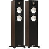 Monitor Audio Bronze 300 7g Kule Tipi Hoparlör Çift Walnut