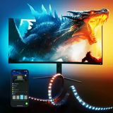 Monitör G1 İçin Govee Oyun Işığı, 27-34 İnç Tv Veya Pc İçin Tv Led Arka Işığı, Akıllı Rgbıc Wi-Fi Tv Arka Işığı, 123 Sahne Modu