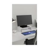 Monitor Standı, Masaüstü Yükseltici Raf, 45x20x11.8 cm, Beyaz