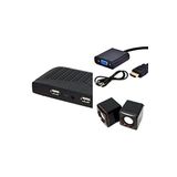 MONİTÖRÜ TV Yapmak için Çevirici Set HDMI UYDU HOPARLÖR VGA ÇEVİRİCİ