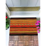 Monnhein Dekoratif Kapı Önü Paspası Dekoratif Kapı Paspası Dış Mekan Paspas Ev Içi Paspası 45x70cm