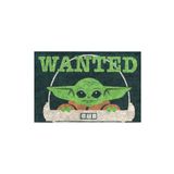 Monnhein Dekoratif Kapı Önü Paspası, Dış Mekan/ev Içi/ Kapı Paspasları (BABY YODA)