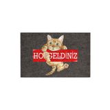 Monnhein Dekoratif Kapı Önü Paspası, Dış Mekan/ev Içi/ Kapı Paspasları (HOŞGELDİNİZ KEDİ)