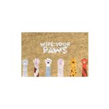 Monnhein Dekoratif Kapı Önü Paspası, Dış Mekan/ev Içi/ Kapı Paspasları (WİPE YOUR PAWS)