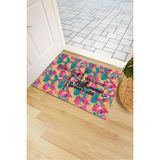 Monnhein Dünya Kapısı Kapı Önü Paspası - Renkli - 40 x 60 cm
