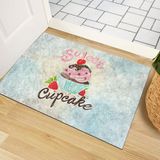 Monnhein Kapı Önü Paspası - Modern ve Şık Kapı Paspası | Ev, Ofis ve Dış Mekân Kullanımı İçin (Capcake) 40x60