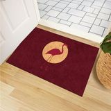 Monnhein Kapı Önü Paspası - Modern ve Şık Kapı Paspası | Ev, Ofis ve Dış Mekân Kullanımı İçin (Flamingo Grace) 40x60