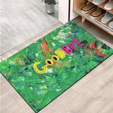 Monnhein Kapı Önü Paspası - Modern ve Şık Kapı Paspası | Ev, Ofis ve Dış Mekân Kullanımı İçin (Good bye Boyama) 40x60