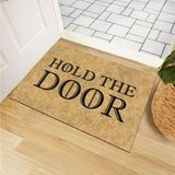 Monnhein Kapı Önü Paspası - Modern ve Şık Kapı Paspası | Ev, Ofis ve Dış Mekân Kullanımı İçin (Hodor's Mat) 40x60