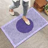 Monnhein Kapı Önü Paspası - Modern ve Şık Kapı Paspası | Ev, Ofis ve Dış Mekân Kullanımı İçin (Lavender Harmony) 40x60