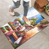 Monnhein Kapı Önü Paspası - Modern ve Şık Kapı Paspası | Ev, Ofis ve Dış Mekân Kullanımı İçin (Manzara) 45x65