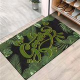 Monnhein Kapı Önü Paspası - Modern ve Şık Kapı Paspası | Ev, Ofis ve Dış Mekân Kullanımı İçin (Tropical Goodbye) 45x65