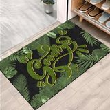 Monnhein Kapı Önü Paspası - Modern ve Şık Kapı Paspası | Ev, Ofis ve Dış Mekân Kullanımı İçin (Tropical Goodbye) 45x65