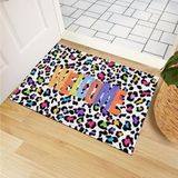 Monnhein Kapı Önü Paspası - Modern ve Şık Kapı Paspası | Ev, Ofis ve Dış Mekân Kullanımı İçin (Wild Welcome) 45x65