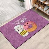 Monnhein Kapı Önü Paspası - Modern ve Şık Kapı Paspası | Ev, Ofis ve Dış Mekân Kullanımı İçin (With Caffe) 45x65