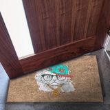 Monnhein Kapı Önü Paspası - Modern ve Şık Kapı Paspası | Ev, Ofis ve Dış Mekân Kullanımı İçin (Yo Cat) 40x60