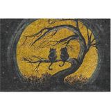 Monnhein Kedi Köpek Komik Tasarımlı Dekoratif Kapı Önü Paspas, Dış Mekan/ev Içi/banyo/mutfak/yatak Odası/giriş Paspasları - Renkli - 40 x 60 cm