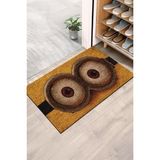 Monnhein Meraklı Kapı Önü Paspası - Renkli - 40 x 60 cm
