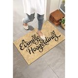 Monnhein Nazik Karşılama Kapı Önü Paspası - Renkli - 45 x 65 cm