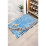 Monnhein Ocean Serenity Kapı Önü Paspası - Renkli - 40 x 60 cm