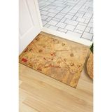 Monnhein Piri Reis Haritası Kapı Önü Paspası - Renkli - 40 x 60 cm