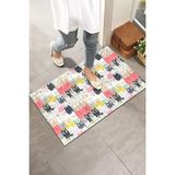 Monnhein Renkli Kediler Kapı Önü Paspası - 45 x 65 cm