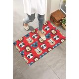 Monnhein Sevimli Dostlar Kapı Önü Paspası - Renkli - 40 x 60 cm