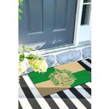 Monnhein Slytherin Kapı Önü Paspası Dekoratif Kapı Paspası Dış Mekân Paspas Ev İçi Paspası 45x70cm