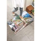 Monnhein Tablo Kapı Önü Paspası - Renkli - 45 x 65 cm