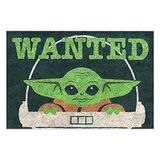 Monnhein Tasarımlı Dekoratif Kapı önü Paspas, Dış Mekan/Ev İçi/Banyo/Mutfak/Yatak Odası/Giriş Paspasları (Baby Yoda, 40x60)