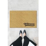 Monnhein Welcome Kapı Önü Paspası Dekoratif Dış Mekan/ev Içi/banyo/mutfak/yatak Odası/giriş Kapı Paspası