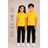 monny Kısa Kollu Polo Yaka TOK Kumaş Pamuk Okul Tişörtü Unisex Okul Forması