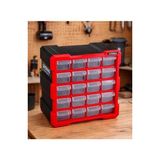 Mono Blok Çekmece Seti 20'li Hobby Organizer Seti Monoblok Çekmece Vida Dübel Kutusu Takı Kutusu ASR6006 - Çok Renkli - Standart