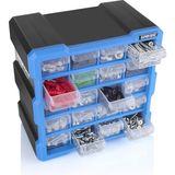 Mono Blok Çekmece Seti 20'li Hobby Organizer Seti Monoblok Çekmece Vida Dübel Kutusu Takı Kutusu ASR6006