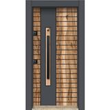 Mono Çelik Kapı Çelik Kapı Mn-1102y Daire Kapısı , Çelik Kapı Antrasit