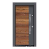 Mono Çelik Kapı Daire Kapısı Çelik Kapı Mn-1105d Antrasit