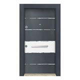Mono Çelik Kapı Dış İklim Mn-6011 Antrasit